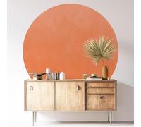 Sticker Mural Rond/Cercle - Couleur Tendance 3617689889504 - Adhésif + Protection Brillante - Diamètre 100 cm