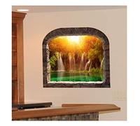 Sticker Muraux trompe l'oeil Cascade 2 2-70 x 80 cm