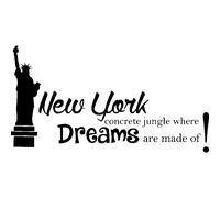 Sticker New York concrete jungle design
