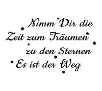 Sticker Nimm dir die zeit zum träumen