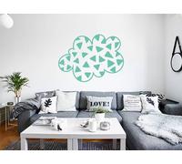 Sticker Nuage Abstrait 4 - Nombreuses tailles et couleurs disponibles