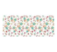 Sticker occultant et privatif pour fenêtre motif floral