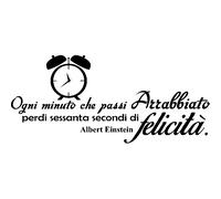 Sticker Ogni minuto che passi Arracciato - Albert Einstein