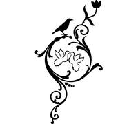 Sticker oiseaux d' amour