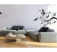 Sticker Ornement Floral 6 - Nombreuses tailles et couleurs disponibles