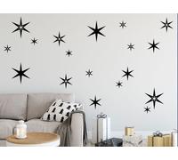 Sticker Pack 18 Etoiles - Nombreuses tailles et couleurs disponibles