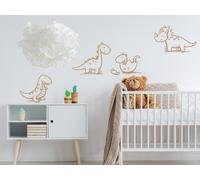 Sticker Pack 4 Dinosaures 2 - Nombreuses tailles et couleurs disponibles