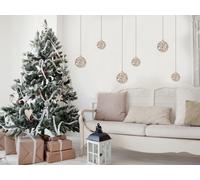 Sticker Pack Boules Merry Christmas - Nombreuses tailles et couleurs disponibles