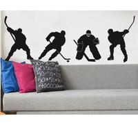 Sticker Pack Hockey sur Glace - Nombreuses tailles et couleurs disponibles