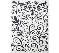 Sticker pailleté adhésif - Arabesque - Noir - Graine créative Noir G