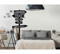 Sticker Panneau Direction - Nombreuses tailles et couleurs disponibles