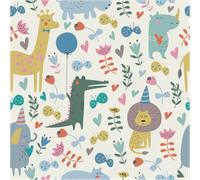 Sticker papier peint enfant dans la jungle lointaine