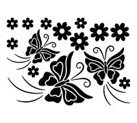 Sticker Papillons flux