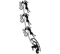 Sticker Père Noël en traîneau avec des cerfs