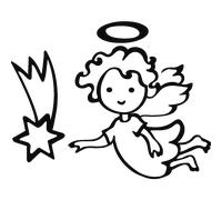 Sticker petit ange