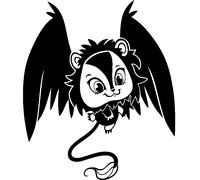 Sticker Petit monstre volant
