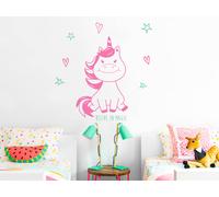 Sticker Petite Licorne - Nombreuses tailles et couleurs disponibles