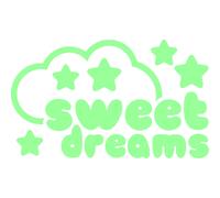 Sticker phosphorescent doux rêves 1