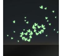 Sticker phosphorescents nuée de papillons