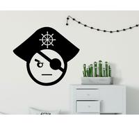 Sticker Pirate - Nombreuses tailles et couleurs disponibles