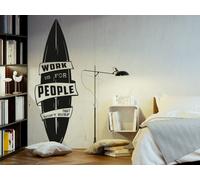 Sticker Planche de surf 3 - Nombreuses tailles et couleurs disponibles