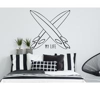 Sticker Planches de Surf - Nombreuses tailles et couleurs disponibles