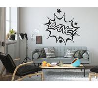 Sticker Pop Art BD BANG! - Nombreuses tailles et couleurs disponibles