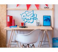 Sticker Pop Art BD OMG! - Nombreuses tailles et couleurs disponibles