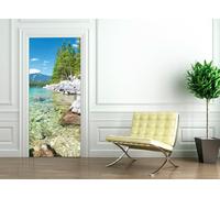 Sticker porte 204 x 83 cm - Lac de Cristal