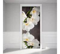 Sticker porte orchidées sur un lac