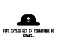 Sticker porte Vous entrez sur...