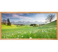 Sticker poster Champs de fleurs sauvages