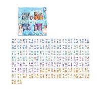 Sticker Pour Animaux De Compagnie Saisonnier Résistant À L'eau Esthétique Pour Le Scrapbooking Notebook Journal Bottle Phonee Téléphone Case De Guitare Thème