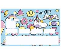 Sticker pour carte bancaire, Stickers pour carte bancaire, SO CUTE - Différenciez et décorez votre carte bancaire suivant vos envies
