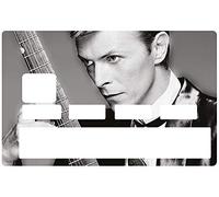 Sticker pour carte bancaire, Tribute to DAVID BOWIE, edition limitée 100 ex - Différenciez et décorez votre carte bancaire suivant vos envies!!