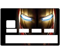 Sticker pour carte bancaire, Tribute to Iron Man, edition limitée 100 ex - Différenciez et décorez votre carte bancaire suivant vos envies!!