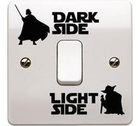 Sticker pour commutateur de lumière Star Wars Multi