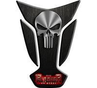 Sticker pour réservoir Tankpad en résine effet 3D compatible avec les autocollants Punisher Big Wings 13 x 17,5 cm,