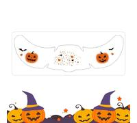 Sticker Pour Visage Halloween Temporaire Auto-Adhésif Gothique