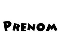 Sticker Prénom Personnalisable Enfants remarquable