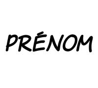 Sticker Prénom Personnalisé Majuscule