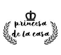 Sticker "Princesa de la casa"