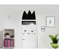 Sticker Princesse à la Porte - Nombreuses tailles et couleurs disponibles