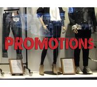 Sticker Promotions Peinture - Nombreuses tailles et couleurs disponibles