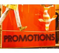 Sticker Promotions Traits Elégants - Nombreuses tailles et couleurs disponibles
