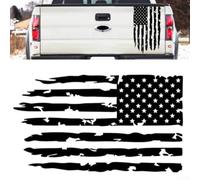 Sticker PVC Brillant Drapeau Déchiré 52x30cm Sticker PVC Brillant