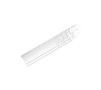 sticker Rayures 150 x 33 cm blanc (mat) Blanc G