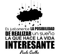 Sticker Realizar un sueno - Paulo Coelho
