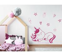 Sticker Rêve Petite Licorne - Nombreuses tailles et couleurs disponibles