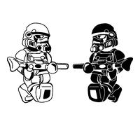 Sticker Robots rangers